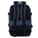 BestWay Palubný batoh do lietadla 40x20x25 cm Cabin Pro Storm 40350-5000 modrá chrbát
