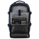 BestWay Palubný batoh do lietadla 40x20x25 cm Cabin Pro Storm 40350-5000 modrý organizér