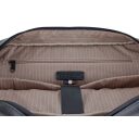 Bugatti Business taška na notebook 14" Rico 49470801 čierna vnútrajšok