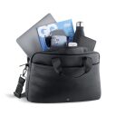 Bugatti Business taška na notebook 14" Rico 49470801 čierna priehradky