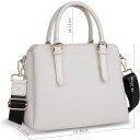 Bugatti Dámska kabelka bowling bag Ella M 493623S50 krémová bočný náhľad