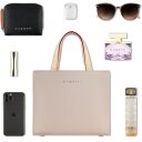 Bugatti kabelka Tote Bag Mini Ella 49664350 béžová obsah