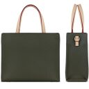 Bugatti kabelka Tote Bag Mini Ella 49664384 olivová zadná strana