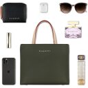 Bugatti kabelka Tote Bag Mini Ella 49664384 olivová obsah