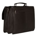 Kožená pracovná taška na notebook 15,6" Scott 9006378.22.10 zadná strana