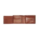 The Chesterfield Brand Pánska kožená peňaženka RFID Umbria C08.060131 koňaková otvorená