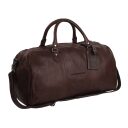 The Chesterfield Brand Kožená cestovná taška - weekender C20.000401 William hnedá