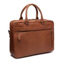 Kožená business taška na notebook 15,6" The Chesterfield Brand Boston C40.108631 koňak - zadná strana tašky