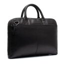 The Chesterfield Brand kožená taška na notebook 14" Tilbury C40.109700 čierna zadná strana