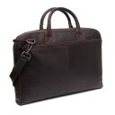 The Chesterfield Brand Kožená taška na notebook 14" Tilbury C40.109701 hnedá zadná strana