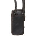 The Chesterfield Brand Kožená crossbody kabelka na mobil Valdes C48.132501 hnedá