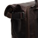 The Chesterfield Brand Rolovací kožený batoh na notebook Mazara C58.032301 hnedý detail