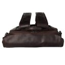 The Chesterfield Brand Rolovací kožený batoh na notebook Mazara C58.032301 hnedý horný pohľad