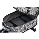BestWay Cestovný batoh 40x25x20 cm Cabin Pro Smal 40290-0120 bielo-čierny vzor priestranný