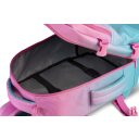 BestWay Cestovný batoh 40x25x20 cm Cabin Pro Smal 40290-2522 modro-ružový otvorený