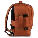 BestWay Cestovný batoh 40x25x20 cm Cabin Pro Small 40328-1500 tekvicovo oranžový bočná strana ľavá