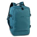 BestWay Cestovný batoh 40x25x20 cm Cabin Pro Small 40328-4600 tyrkysovo modrý