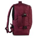 BestWay Cestovný batoh 40x25x20 cm Cabin Pro Small 40328-5100 červeno fialový bočná strana ľavá