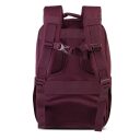 BestWay Cestovný batoh 40x25x20 cm Cabin Pro Ultimate Small 40326-4800 vínovo červený zadná strana