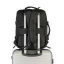 BestWay Cestovný batoh 40x30x20 cm Cabin Pro 40359-0100 čierny popruh na trolley kufor