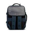 BestWay Cestovný batoh 40x30x20 cm Cabin Pro 40359-0600 tmavomodrý zadný priečinok