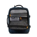 BestWay Cestovný batoh 40x30x20 cm Cabin Pro 40359-0600 tmavomodrý otvorený