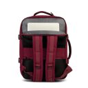 BestWay Cestovný batoh 40x30x20 cm Cabin Pro 40359-4800 vínovo červený na notebook