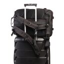 BestWay cestovný batoh Cabin Pro Supply 40329-0100 čierny pútko na rukoväť kufra