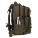 BestWay cestovný batoh Cabin Pro Supply 40329-2600 khaki ľavá strana