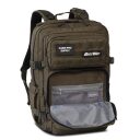 BestWay cestovný batoh Cabin Pro Supply 40329-2600 khaki predné priehradky