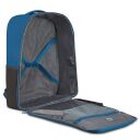 Roncato Batoh do lietadla 45x36x20 Easyjet Gateway 41626403 modrý otvorený
