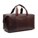 The Chesterfield Brand Kožená cestovná taška - weekender Conor C20.004801 hnedá zadná strana
