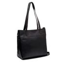 The Chesterfield Brand Kožená shopper kabelka Nola C38.021100 čierna zadná strana