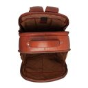 The Chesterfield Brand Pánsky kožený batoh na notebook 15" Maggiore C58.034131 koňakový priehradky