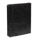 The Chesterfield Brand Kožená spisovka na A4 a tablet Moreton C40.105300 čierna zadná strana