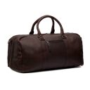 The Chesterfield Brand Kožená cestovná taška Melbourne C20.004101 hnedá zadná strana