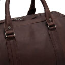 The Chesterfield Brand Kožená cestovná taška - weekender Perth C20.004001 hnedá