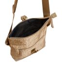 Daniel Ray crossbody kabelka Ganspan DRS16.1685.19 béžová otvorená