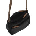 Daniel Ray Crossbody kabelka Hotazel DR25.1689.00 čierna otvorená