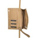 BURKELY Crossbody kabelka na mobil Cool Colbie 1000859.29.21 béžová otvorená