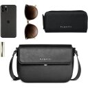 Bugatti Crossbody kabelka cez rameno ALMATA M 49666301 čierna doplnky