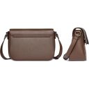 Bugatti Crossbody kabelka cez rameno ALMATA M 49666302 hnedá zadná strana