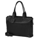 BURKELY Dámska business kabelka na notebook 15,6 Soft Skylar 1000846.85.10 čierna predná strana
