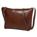 BURKELY dámska crossbody kabelka Fine Florence 1001701.34.23 hnedá bočný náhľad