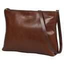 BURKELY dámska crossbody kabelka Fine Florence 1001705.34.23 hnedá bočný pohľad