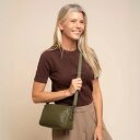 The Chesterfield Brand Dámska kabelka cez rameno Liora C48.142002 olivová ako crossbody