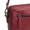 The Chesterfield Brand Dámska kabelka cez rameno Liora C48.142018 vínovo červená