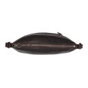 Kožená kabelka cez rameno The Chesterfield Brand Redding hnedá C48.130701 - hlavná priehradka formátu A5 na zips