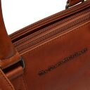 The Chesterfield Brand dámska kožená kabelka do ruky aj cez rameno Fenja C48.140331 koňaková logo