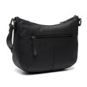 The Chesterfield Brand Malá kožená kabelka cez rameno / crossbody Henderson čierna C48.130900 - zadná strana